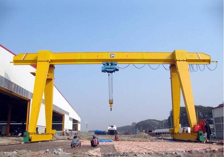 5 Tawm Sab Nraud Sab Nkaus Girder Gantry Cranes