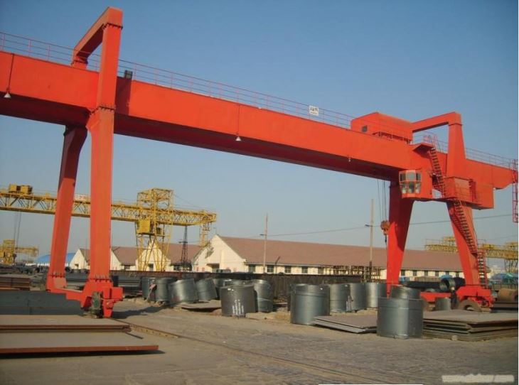 Ob chav Girder rau hnyav nqa Electric 80 Tuj Gantry Crane