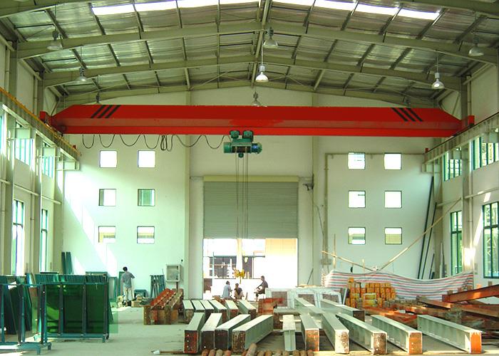 Rhiav Electric Tsav Beam 5 Tawm Overhead Crane Kev Muag Khoom